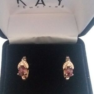 Le Vian rhodalite garnet and chocolate diamond